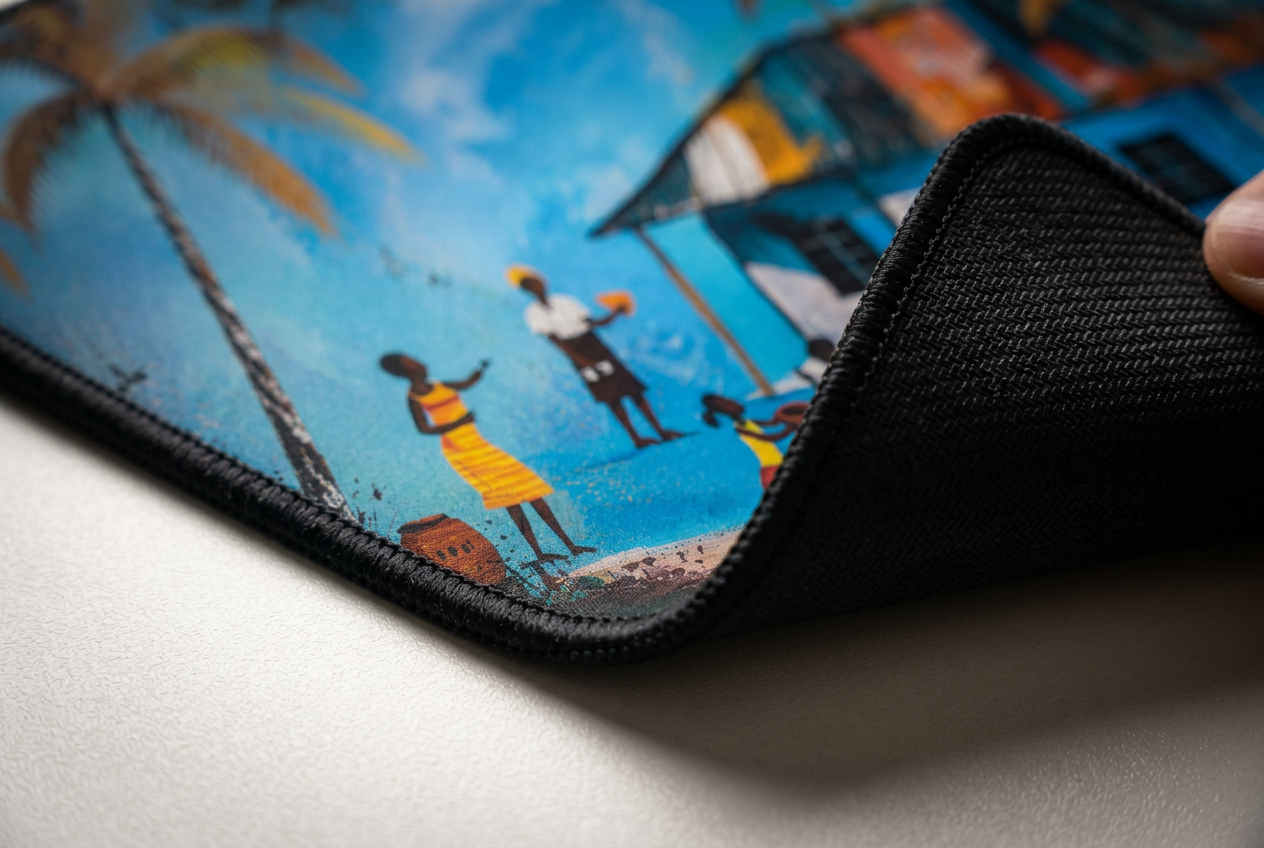 Tapis de jeu Bensy TiBiden — Art haïtien — 3