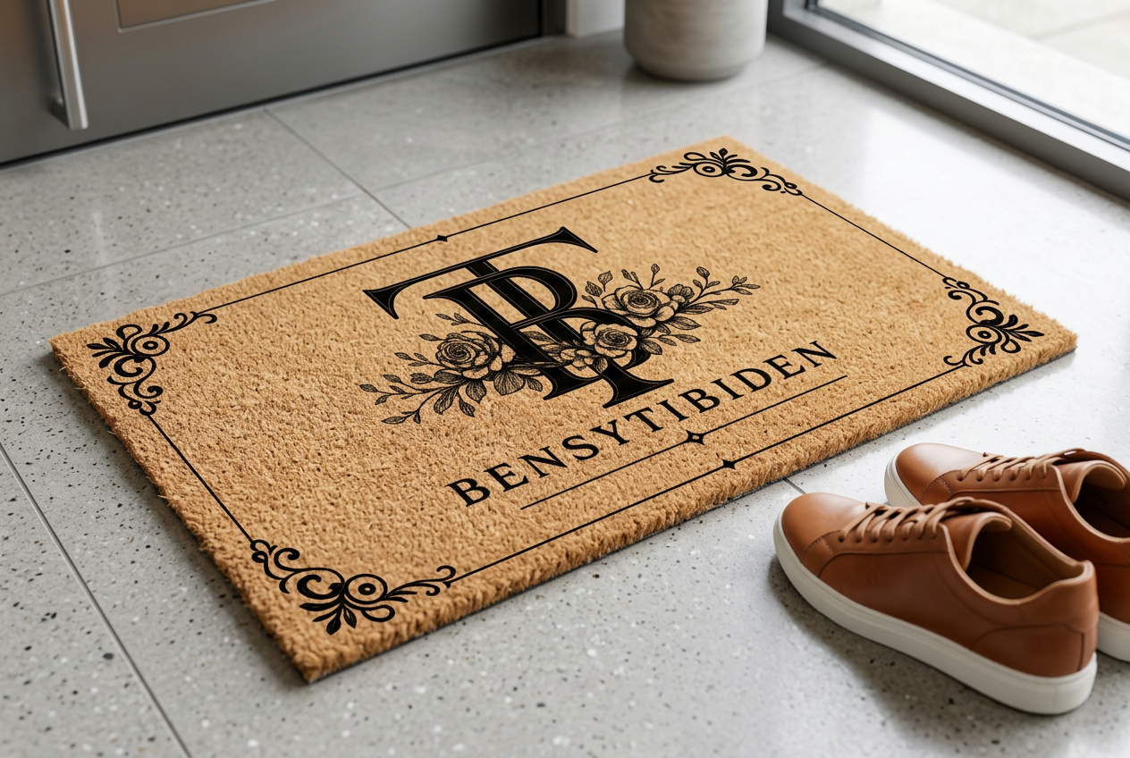 Paillasson Bensy TiBiden — Monogramme signature — 3