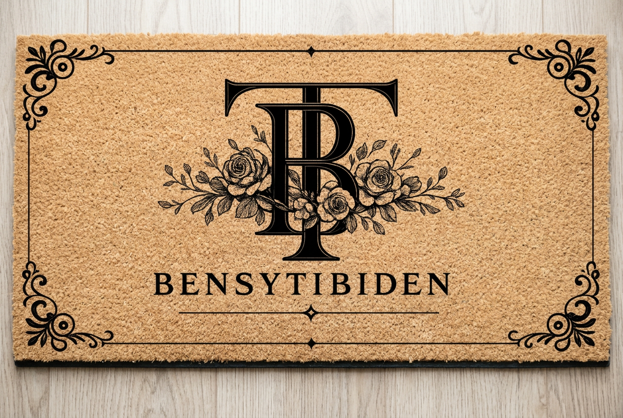 Paillasson Bensy TiBiden — Monogramme signature