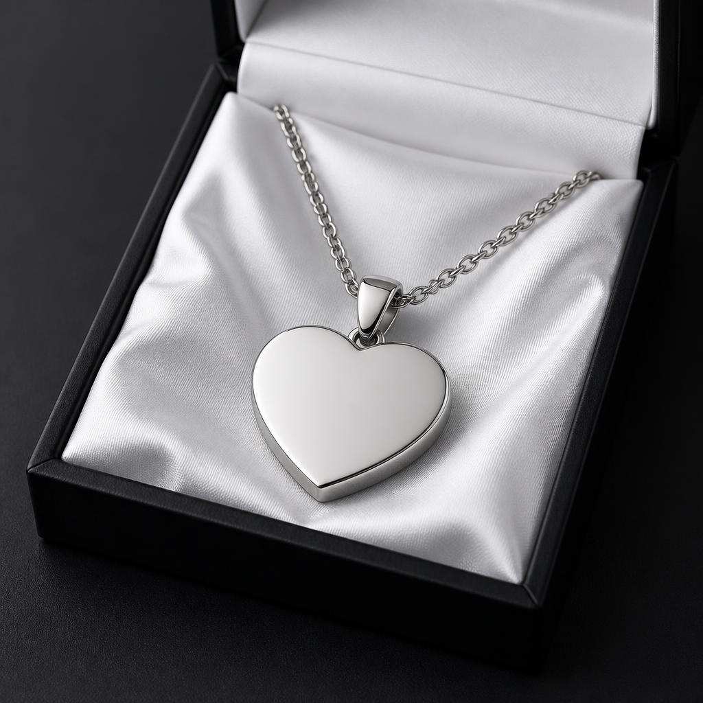 Collier Photo de Luxe Bensy — Pendentif Cœur — 4
